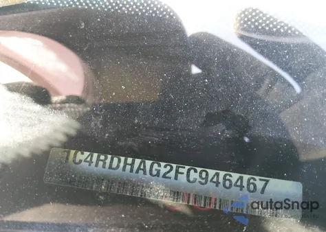 2015 Dodge Durango Sxt z USA, uszkodzony, nr VIN 1C4RDHAG2FC946467